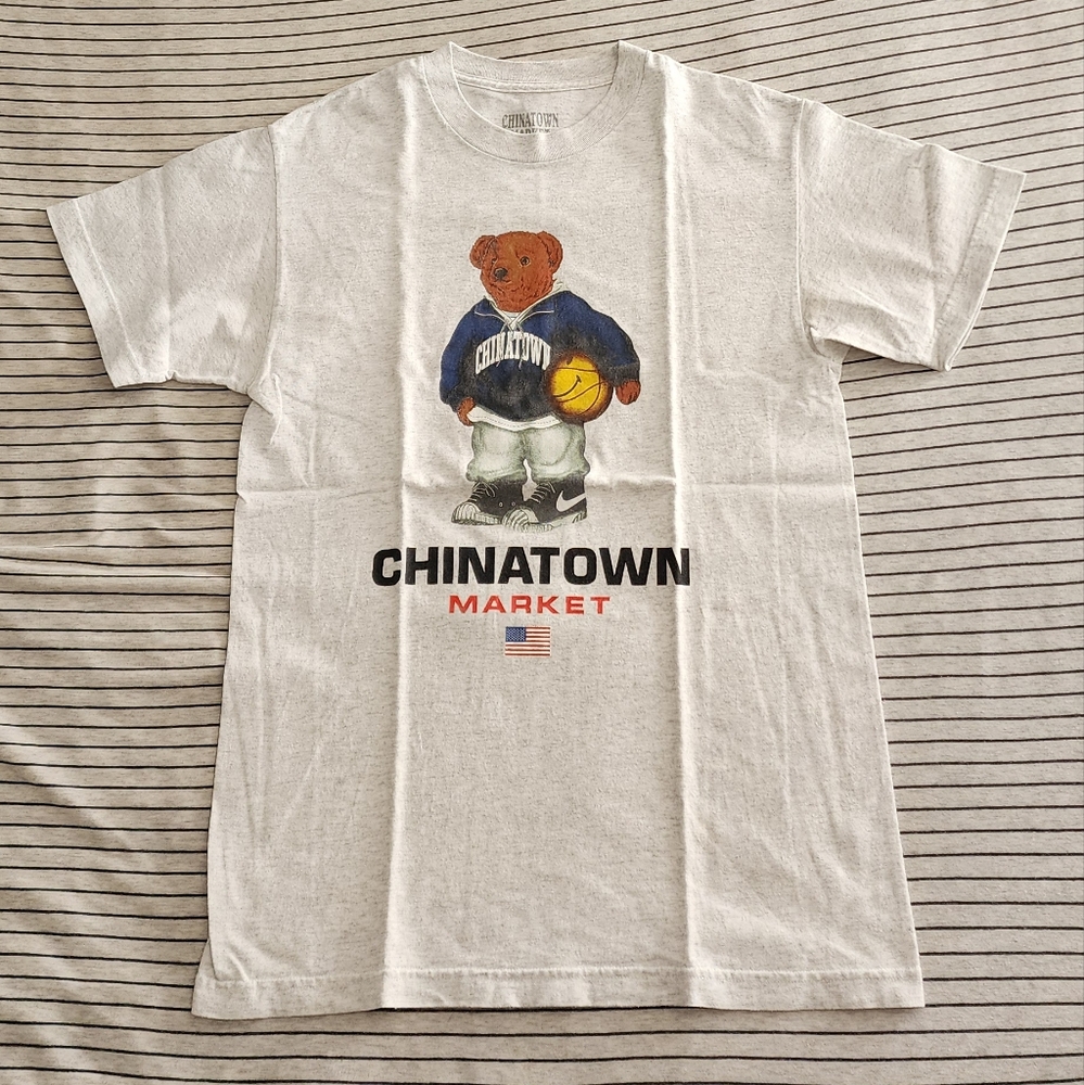 Chinatown Market Smiley Sketch Basketball Bear